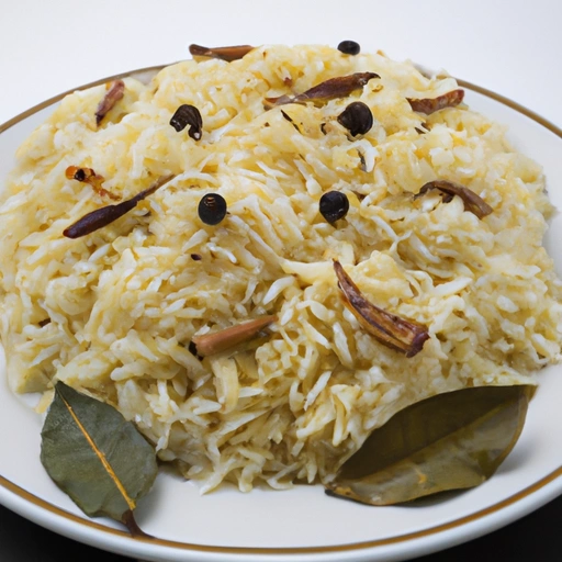 Basmati Rice with Black Cardamom
