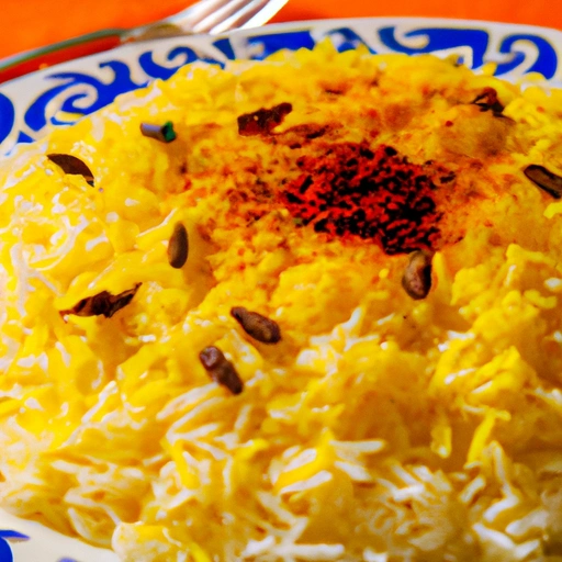 Ryż Basmati z przyprawami i szafranem