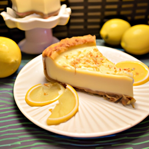 Baxter Estate Lemon Cheesecake