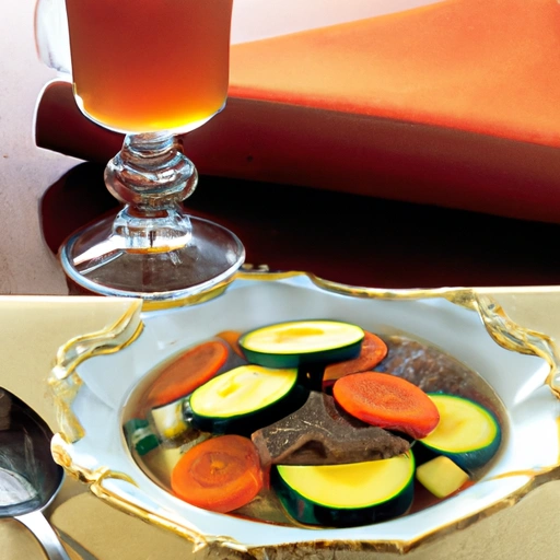 Beef and Vegetable Consomme