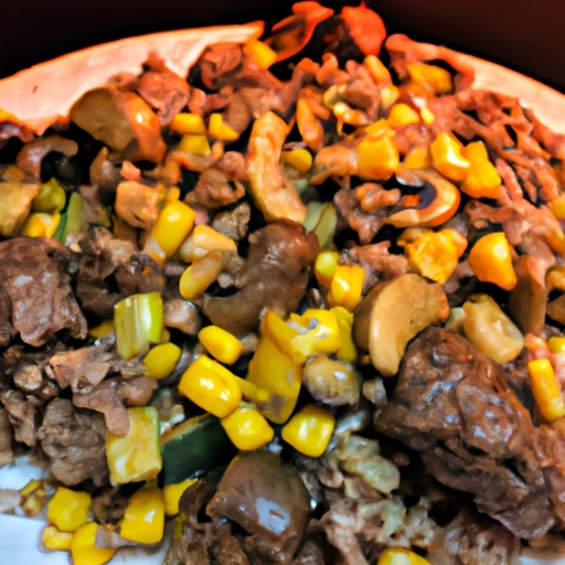 Beef and Wild Rice Medley