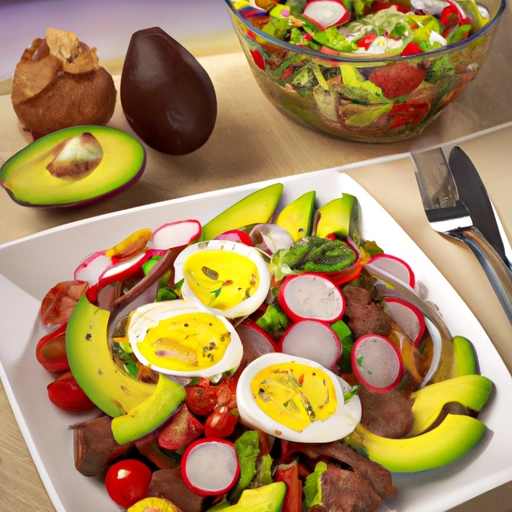 Beef Salad with Chipotle and Avocado