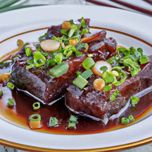 Beef Short Ribs with Asian Flavors