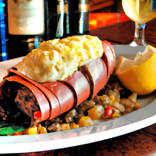 Beef Tenderloin stuffed with Lobster