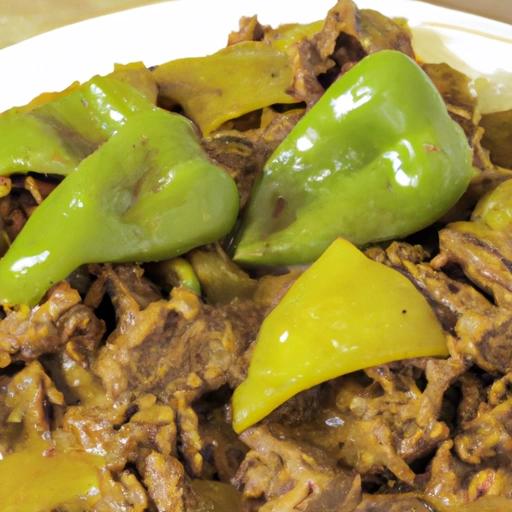 Beef with Green Chile