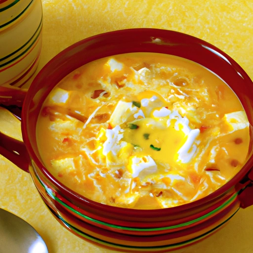 Beer and Cheddar Soup