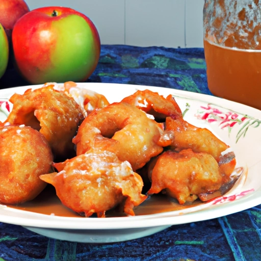 Beer Apple Fritters