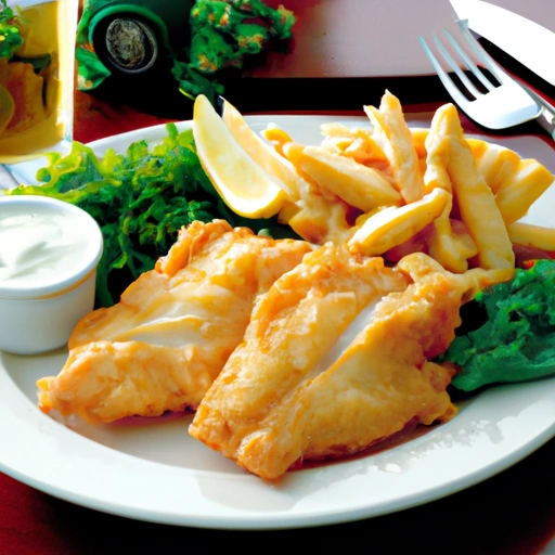 Beer-battered Haddock