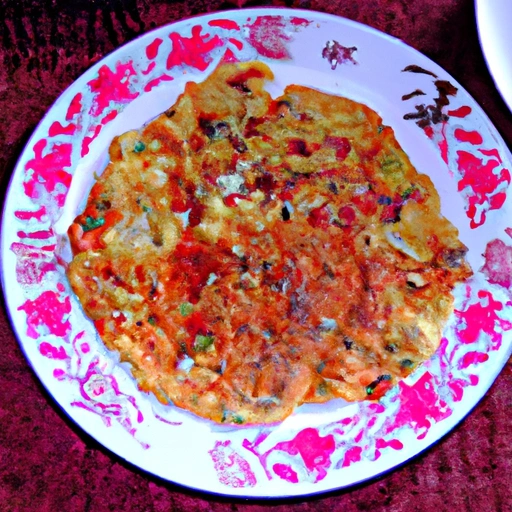 Omlet z burakami