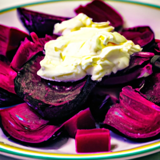 Beets with Butter and Sour Cream