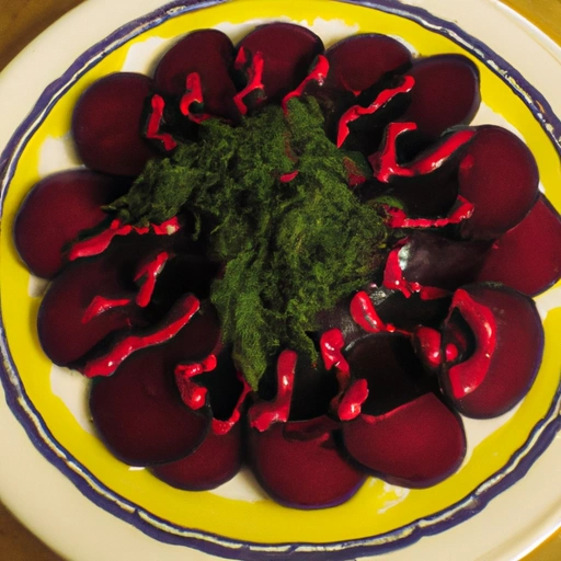 Beets with Mustard Dressing