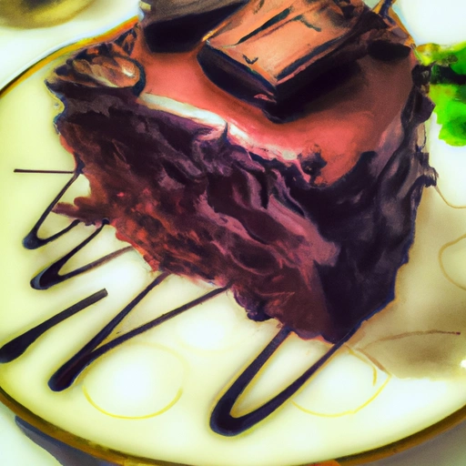 Belgian Chocolate Truffle Cake