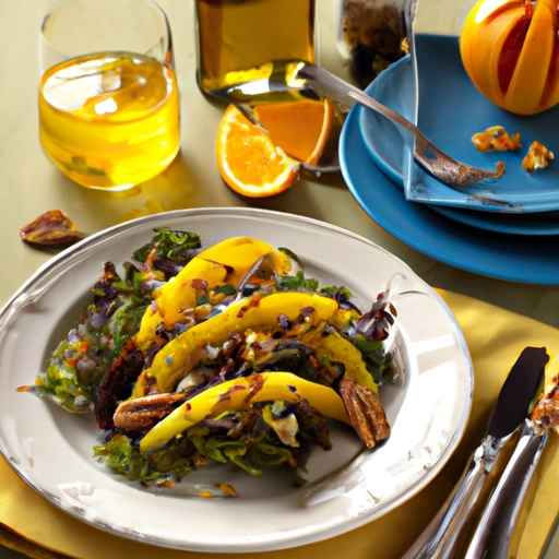 Belgian Endive and Orange Salad with Mango Vinaigrette