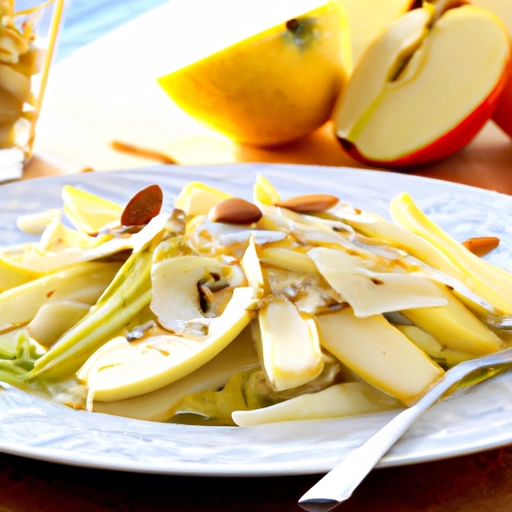 Belgian Endive Apple and Almond Salad