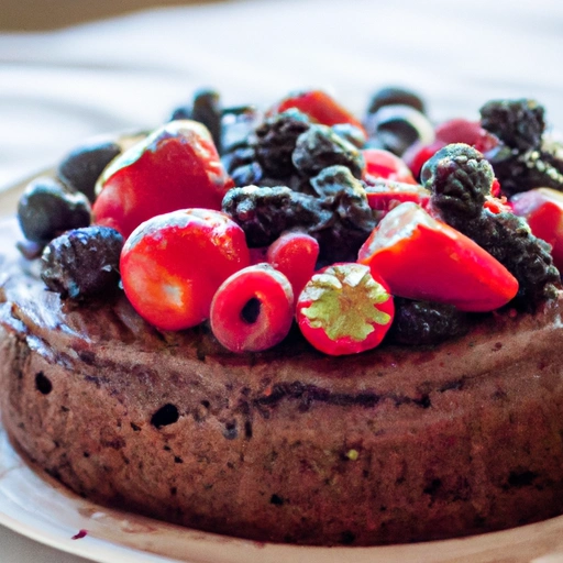 Berry Chocolate Shortcake