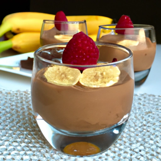 Gorzko-słodki mus bananowo-czekoladowy