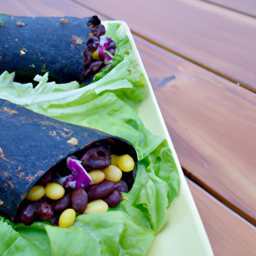 Black Bean and Corn Wraps