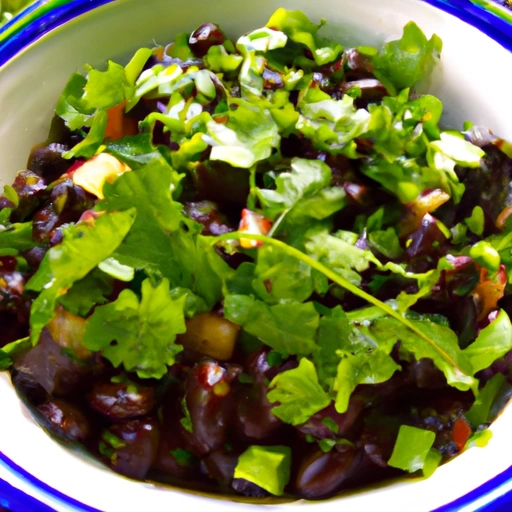 Black Bean and Salsa Salad