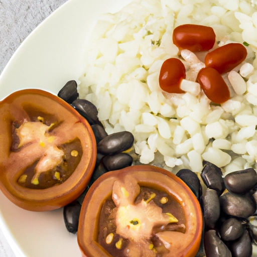 Black-eyed Peas, Rice and Tomatoes