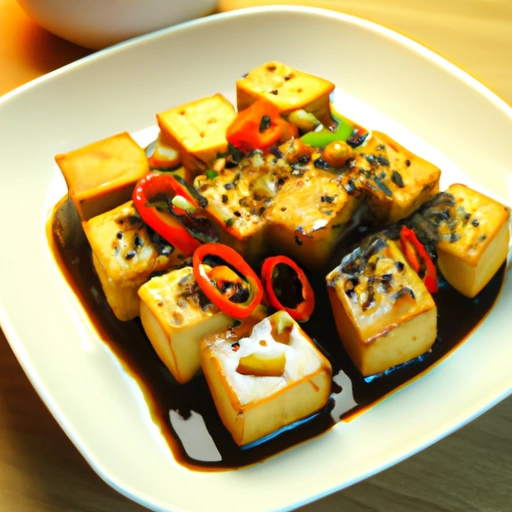 Black Pepper Tofu