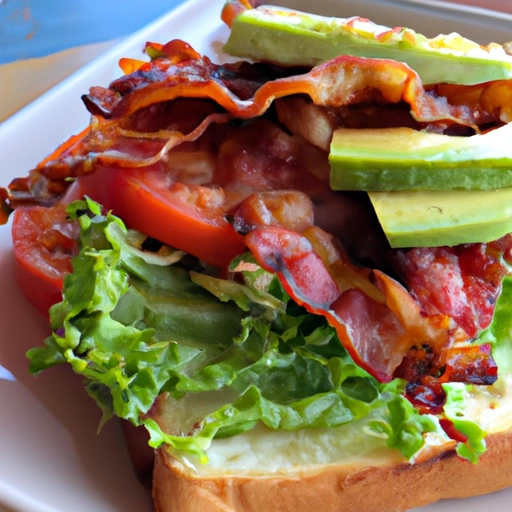 Blat (Bacon, Lettuce, Avocado, Tomato) Sandwich