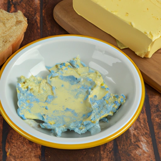 Masło z niebieskim serem