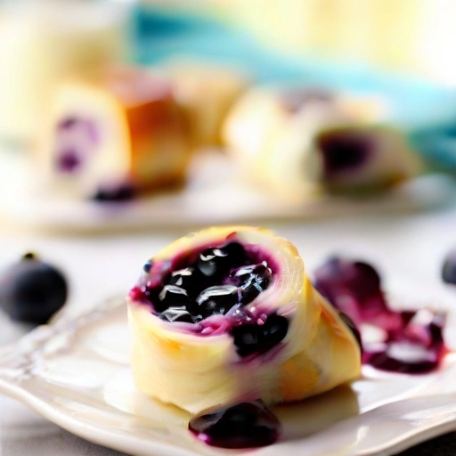 Blueberry-Cheese Rolls