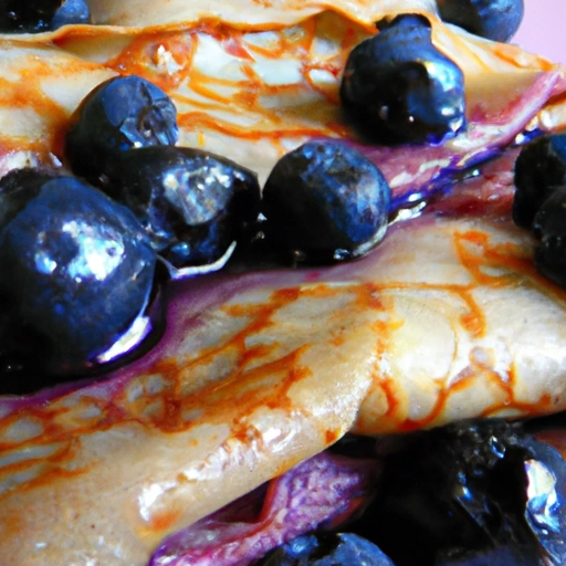 Blueberry Crepes