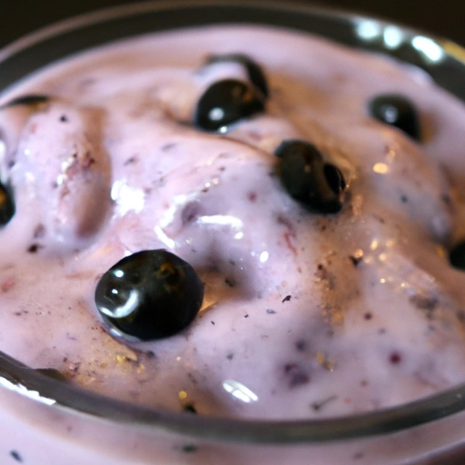 Blueberry Fool