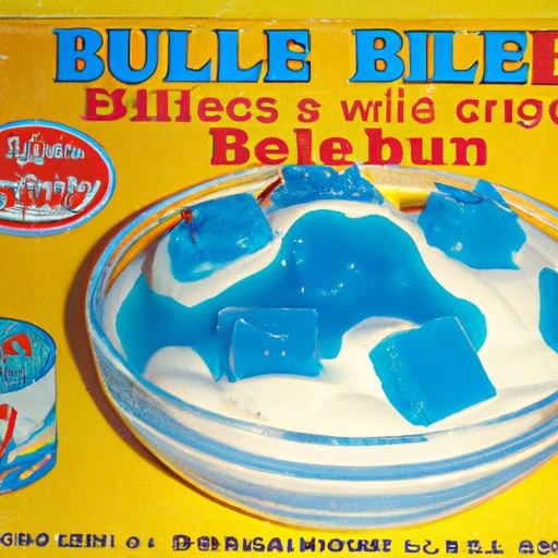 Blue's Kremowe Niebieskie Galaretki