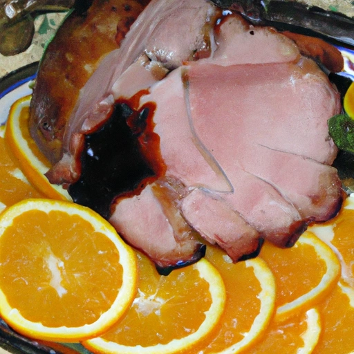 Botsford Inn's Honey Baked Ham with Cumberland Sauce