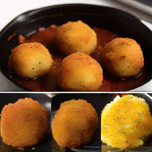 Breaded Meat And Aloo Balls
