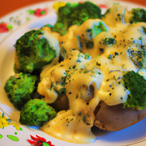Broccoli Baked Potatoes