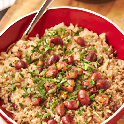 Brown Beans with Rice