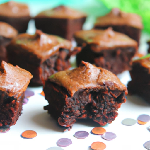 Brownie Bites with Magic Frosting