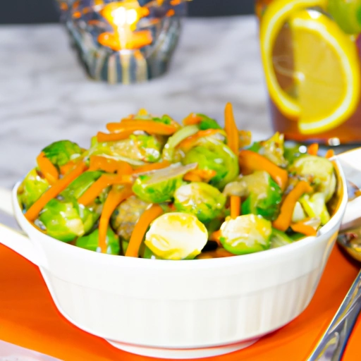 Brussels Sprouts and Carrot Salad