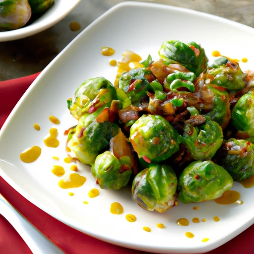 Brussels Sprouts with Mustard Vinaigrette