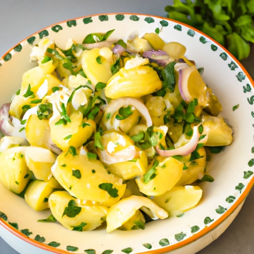 Bulgarian Potato Salad