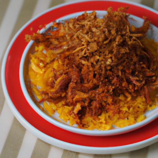 Burmese Shredded Crispy Chicken