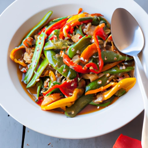 Burmese Vegetarian with Hot Pepper
