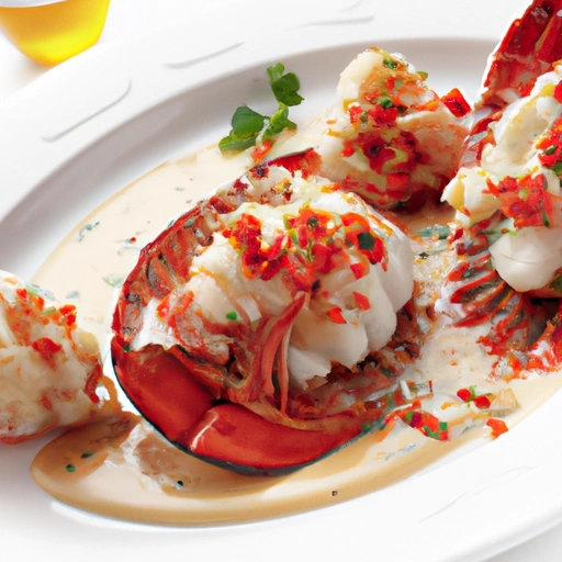 Butter Poached Lobster Medallion