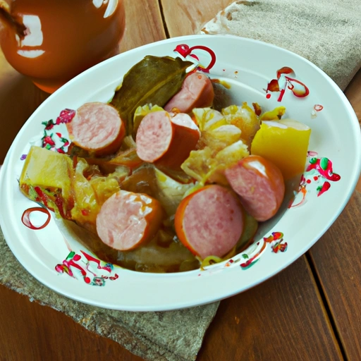 Cabbage Kielbasa Supper