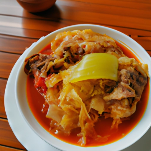 Cabbage with Beef