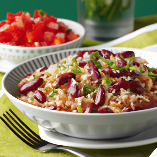 Cajun Rice and Bean Salad