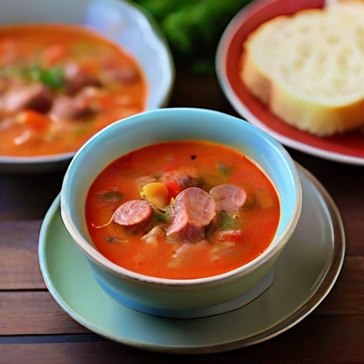 Cajun Sausage Soup