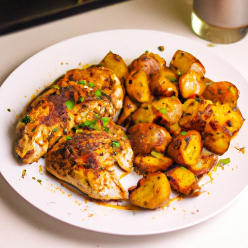 Cajun Spiced Chicken and Potatoes