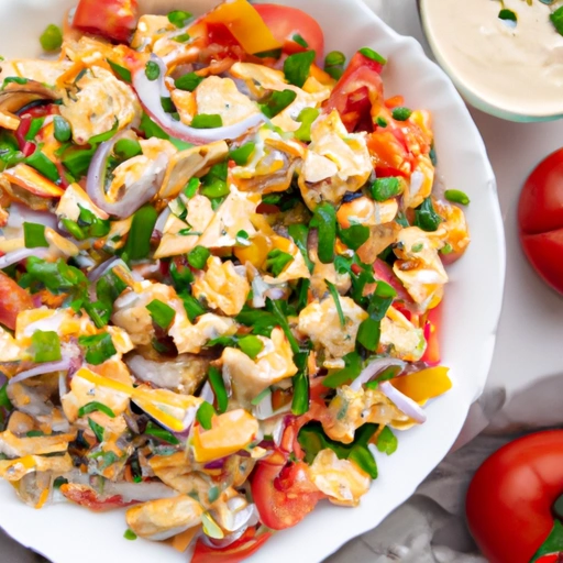 Cajun Tomato Chicken Salad