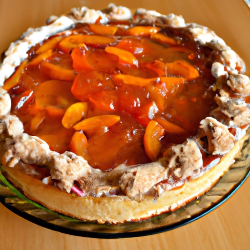 Cake with Apricot Marmalade