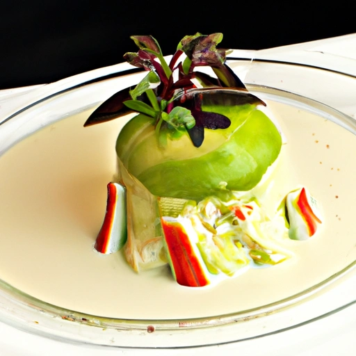 California Avocado and Crab Salad en Gelée