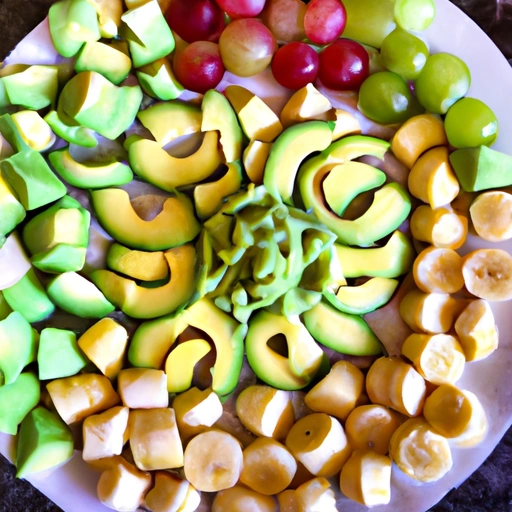 California Avocado Fruit Salad Shapes